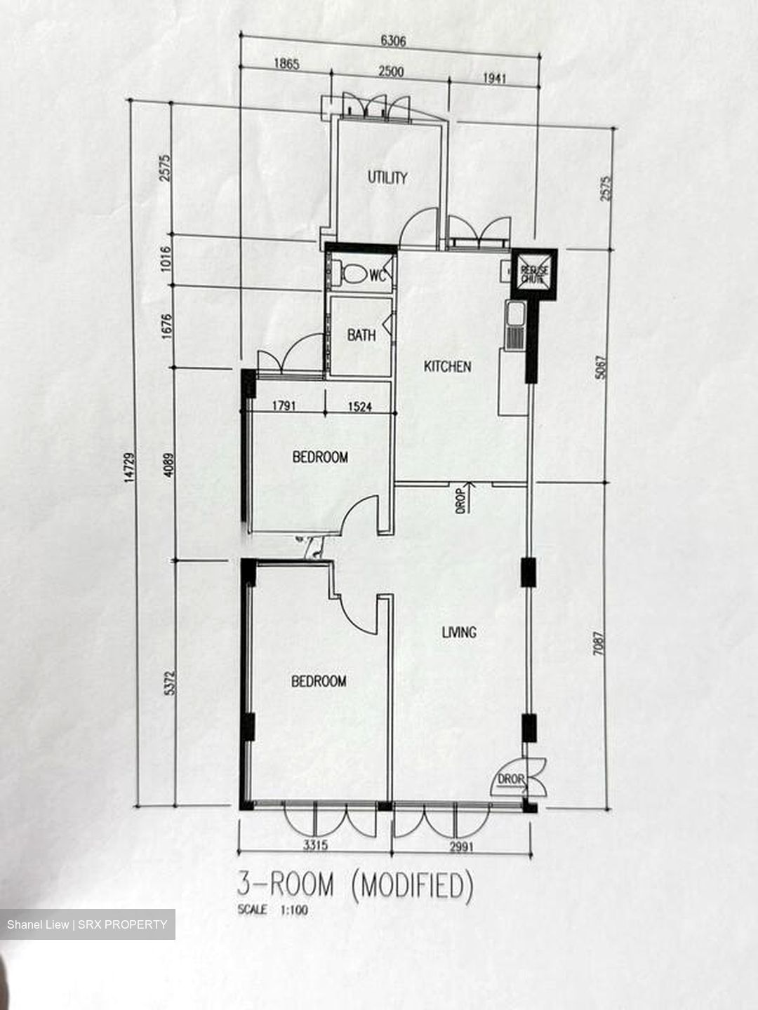 Blk 33 Marine Crescent Ville (Marine Parade), HDB 3 Rooms #502984401